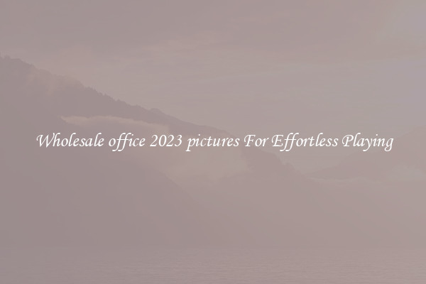 Wholesale office 2023 pictures For Effortless Playing