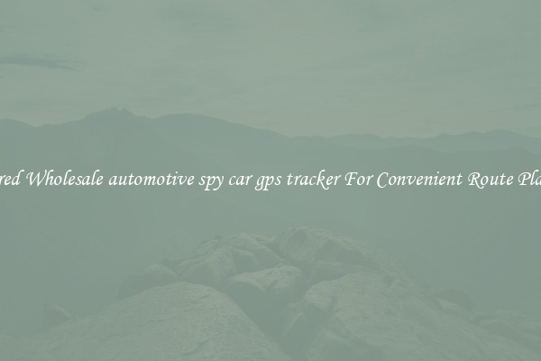 Featured Wholesale automotive spy car gps tracker For Convenient Route Planning 