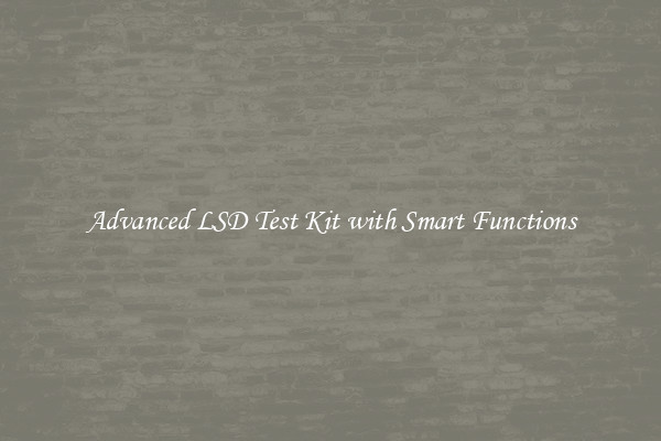 Advanced LSD Test Kit with Smart Functions
