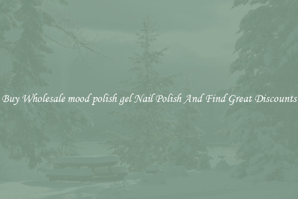 Buy Wholesale mood polish gel Nail Polish And Find Great Discounts